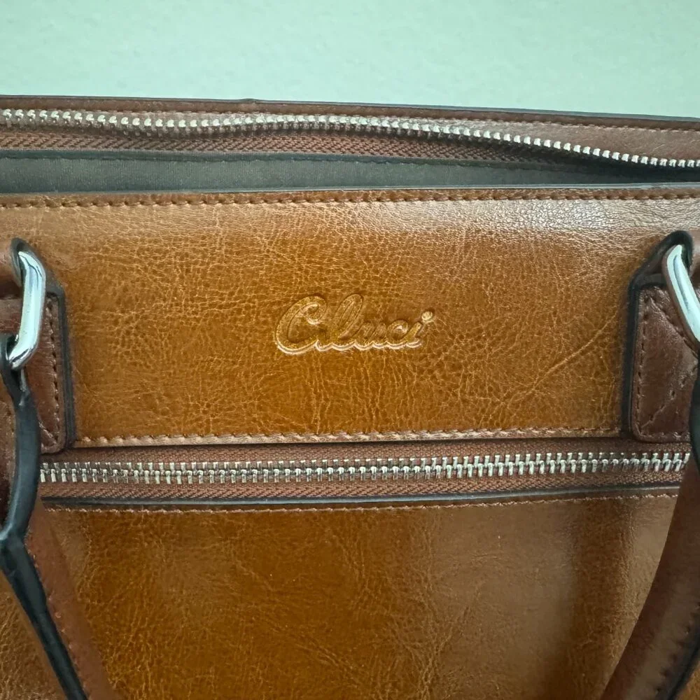 Cluci Laptop Briefcase Bag - Excellent Condition - RETIRED design